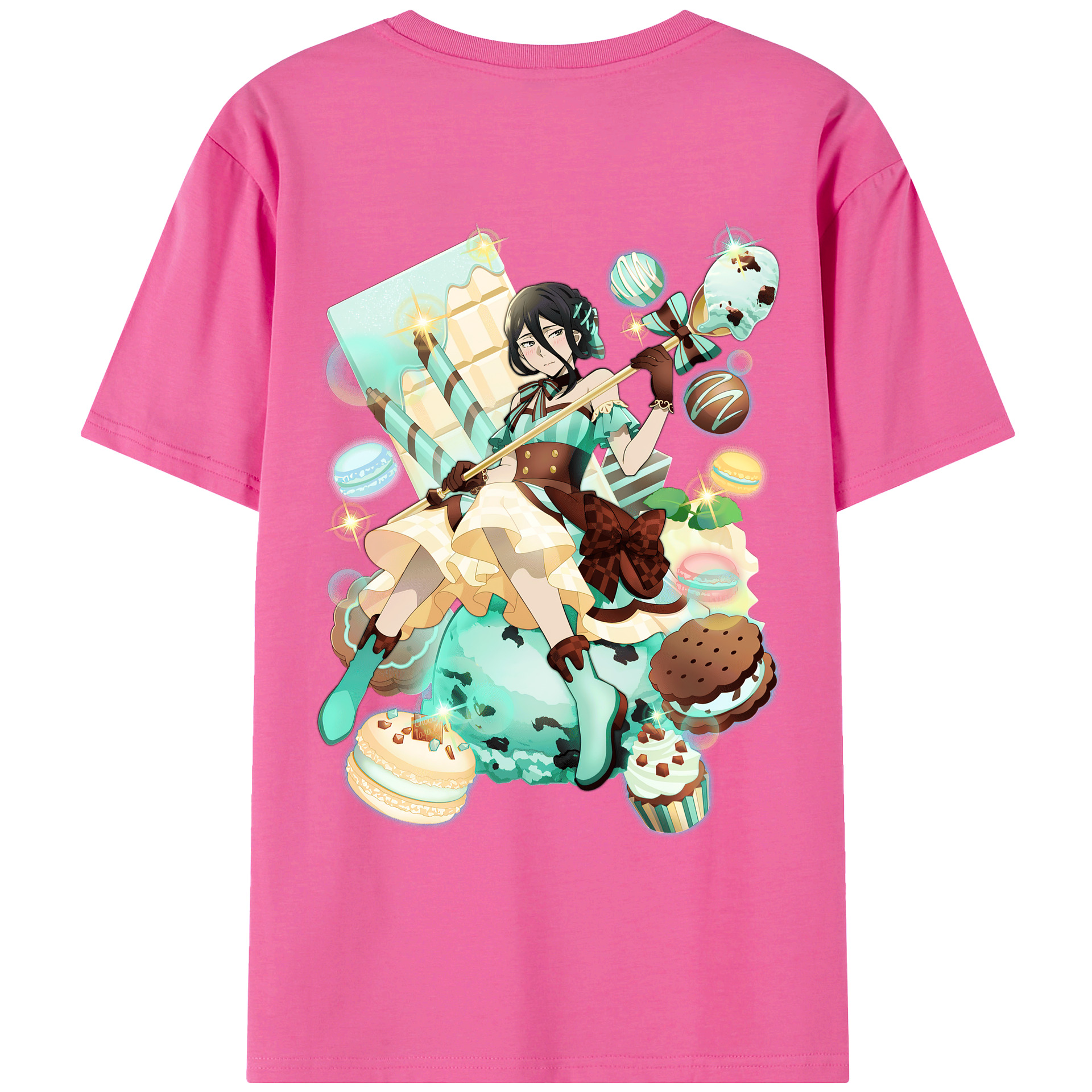 （画像用） 文豪ストレイドッグス Bungo Stray Dogs レディース半袖Tシャツ(バックプリント)